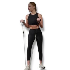 NWT ATHLETA Flex Spacer Bra D-DD - Black XL